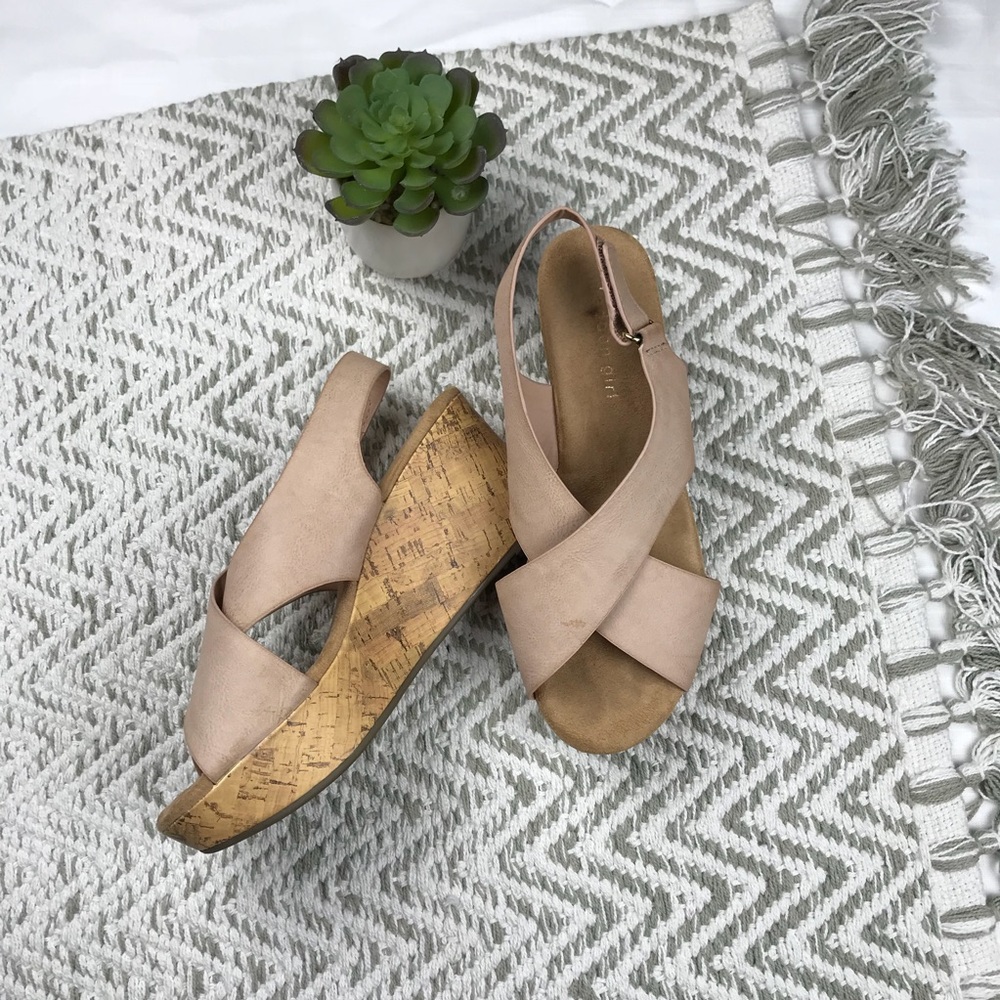 Madden Girl Cork Platform Wedges